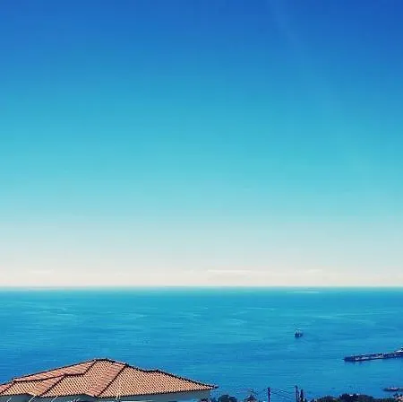 Madeira Mit Blick Auf Den Hafen Vila