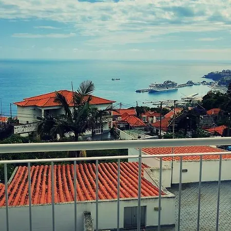 Madeira Mit Blick Auf Den Hafen Φουνκάλ